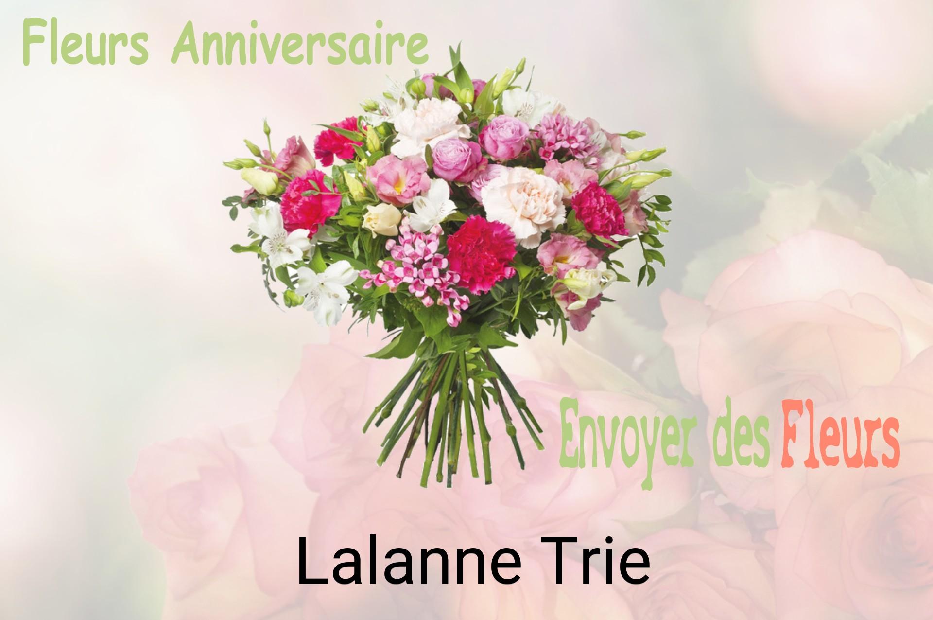 Bouquet de fleurs d’anniversaire livré à Lalanne-Trie